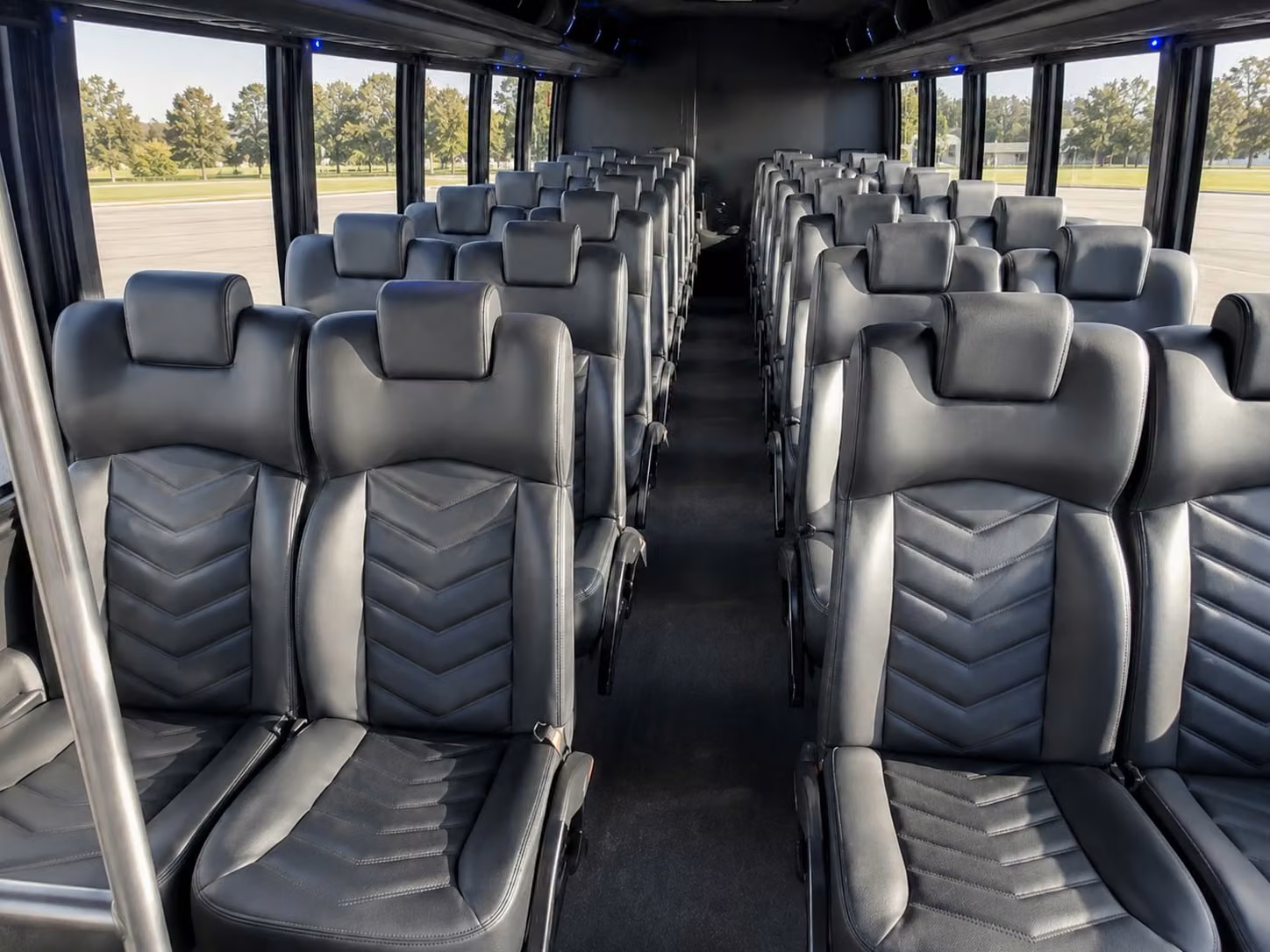 18 passenger minibus inside