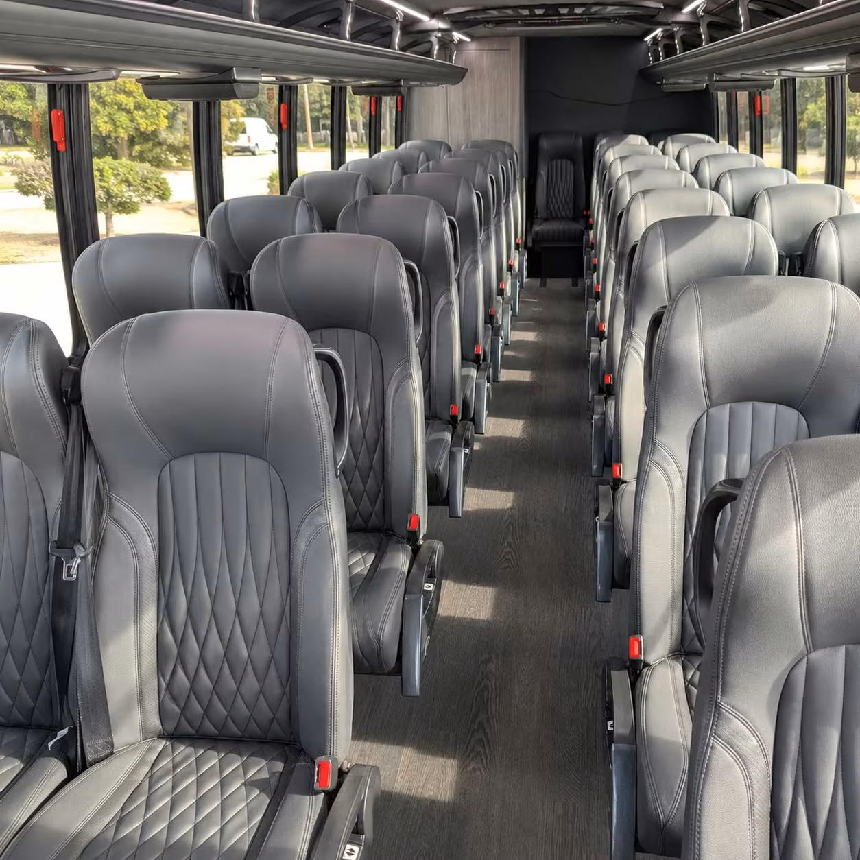 35 passenger minibus inside