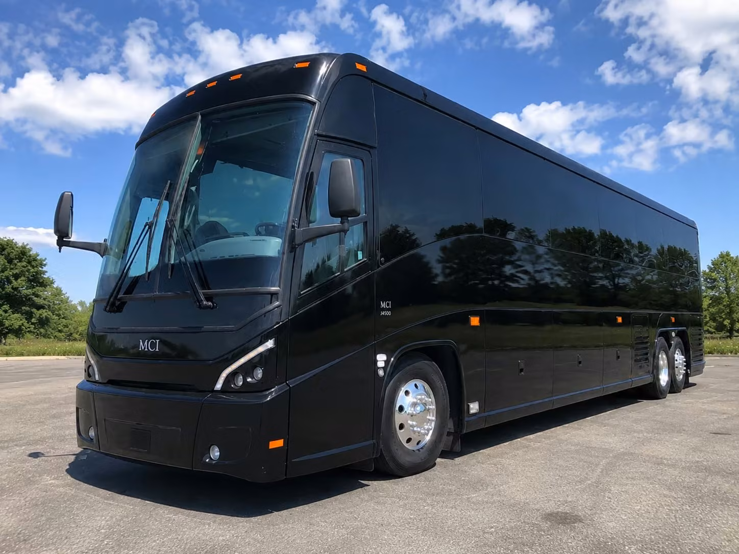 56 passenger charter bus