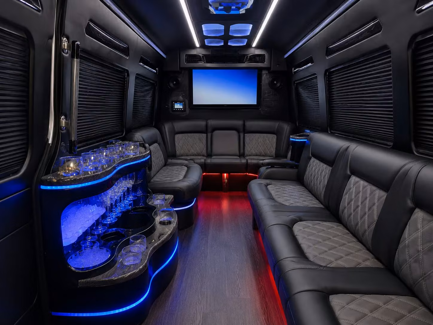 airport shuttle bus rentals for wedding guests flying into phoenix sky harbor