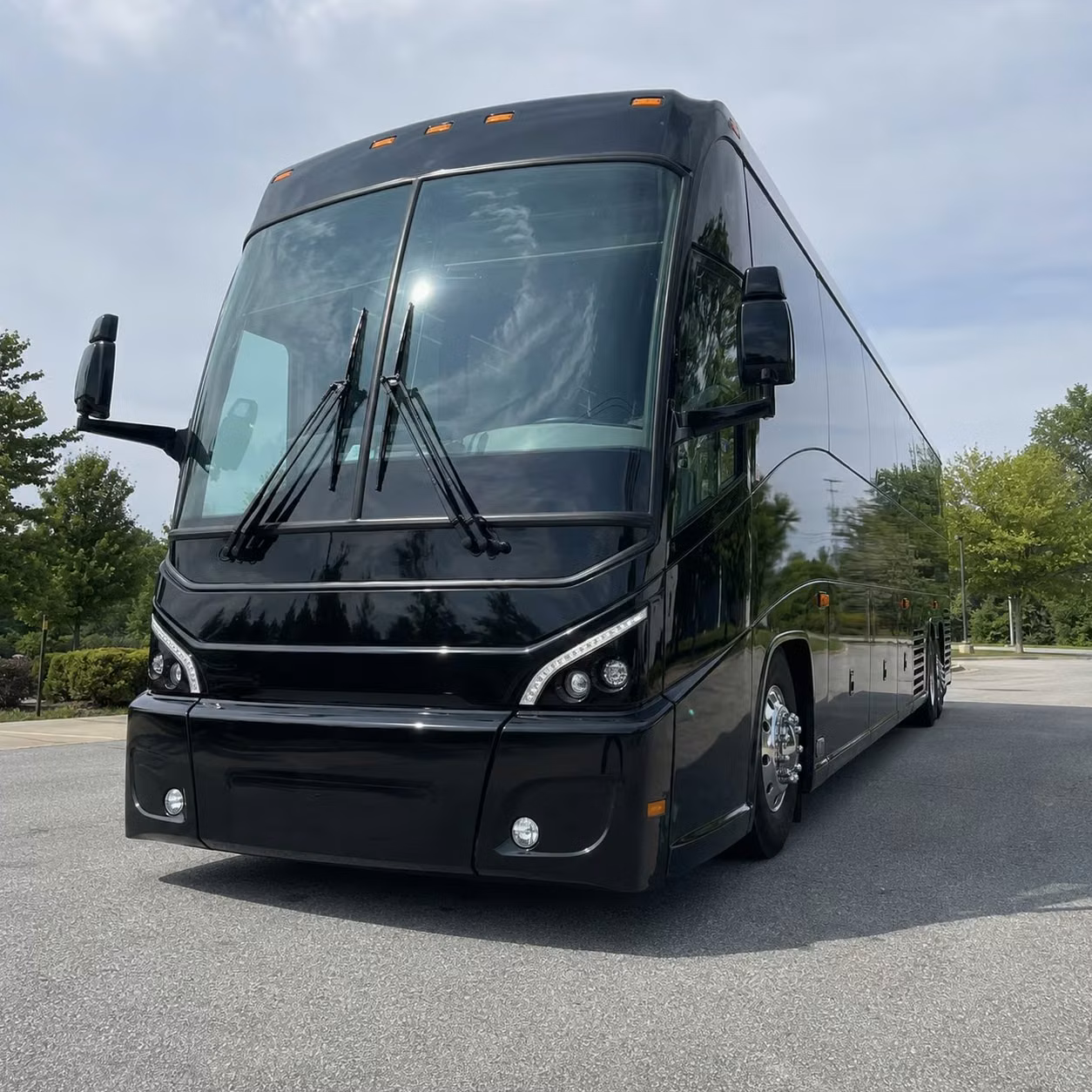 glendale charter bus rental fleet