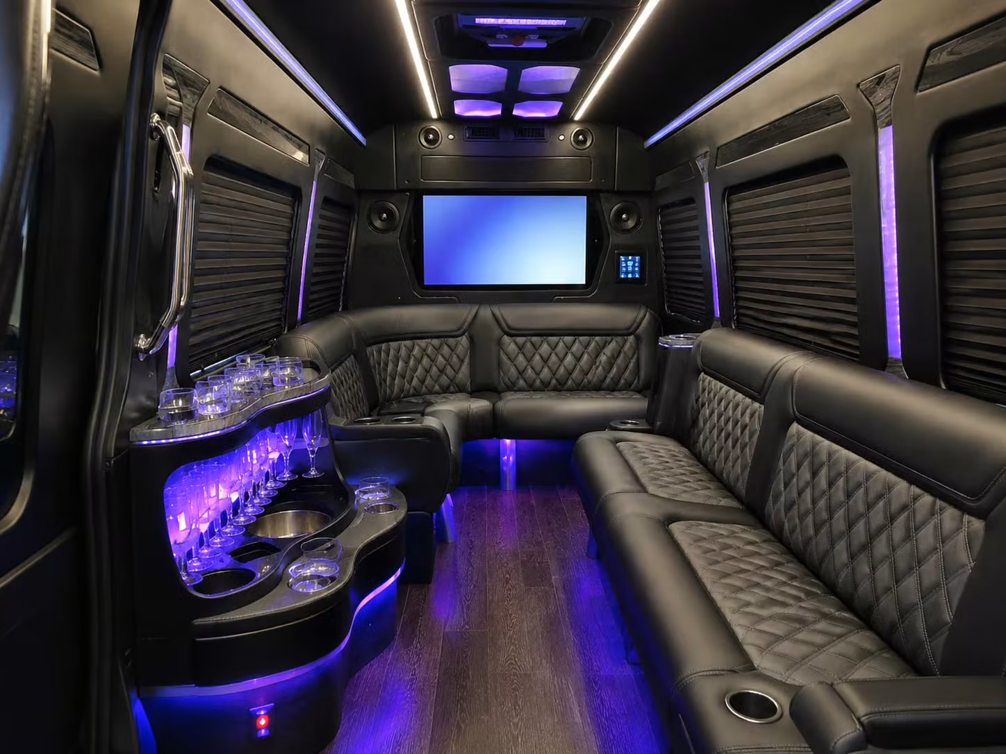 glendale concert bus rentals for large groups and private parties